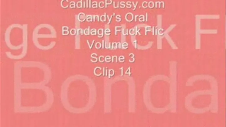 Candy's Oral Bondage Fuck Flic Vol 1 Scene 3 Clip 14