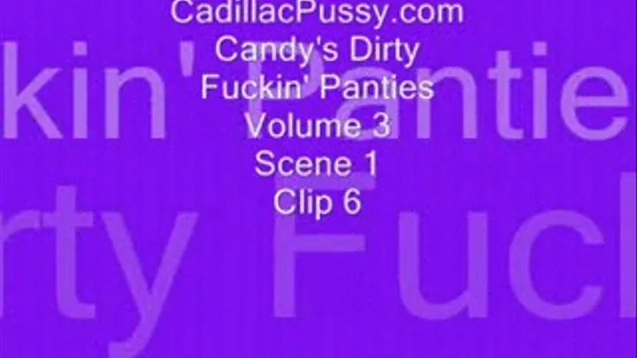 Candy's Dirty Fuckin' Panties Vol 3 Scene 1 Clip 6