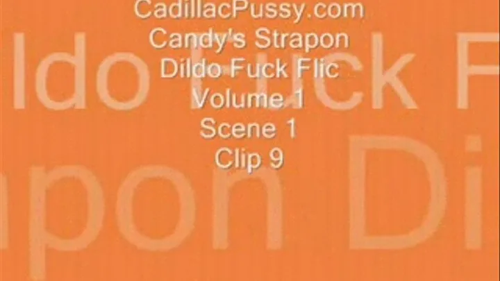 Candy's Strapon Dildo Fuck Flic Vol 1 Scene 1 Clip 9