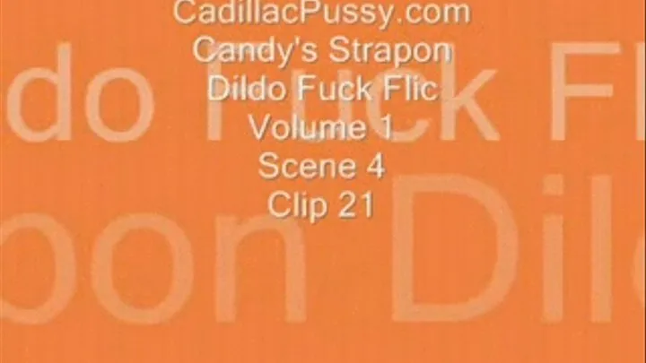 Candy's Strapon Dildo Fuck Flic Vol 1 Scene 4 Clip 21