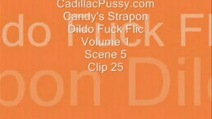 Candy's Strapon Dildo Fuck Flic Vol 1 Scene 5 Clip 25