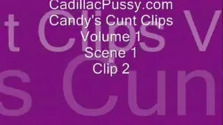 Candy's Cunt Clips Vol 1 Scene 1 Clip 2