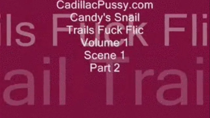 Candy's Snail Trails Fuck Flic Vol. 1 Scene 1 Part 2