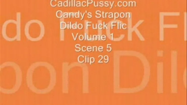 Candy's Strapon Dildo Fuck Flic Vol 1 Scene 5 Clip 29