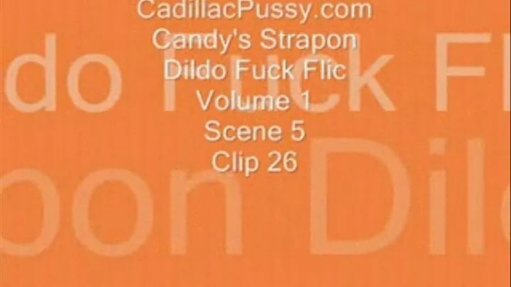 Candy's Strapon Dildo Fuck Flic Vol 1 Scene 5 Clip 26