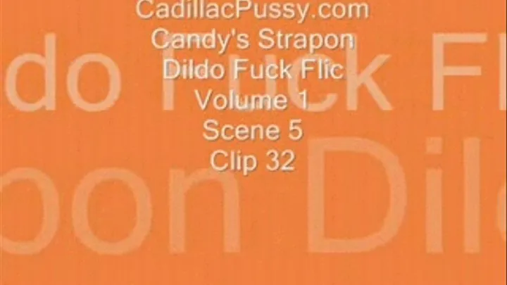 Candy's Strapon Dildo Fuck Flic Vol 1 Scene 5 Clip 32