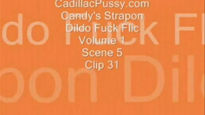 Candy's Strapon Dildo Fuck Flic Vol 1 Scene 5 Clip 31