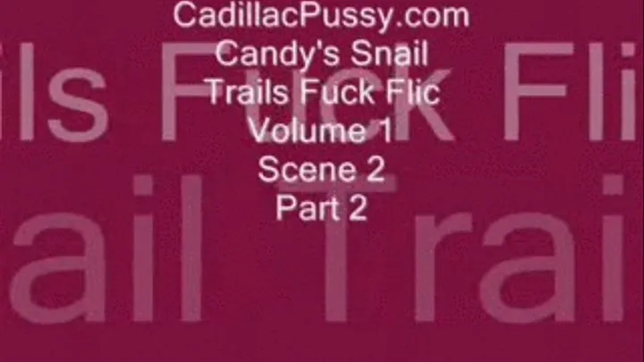 Candy's Snail Trails Fuck Flic Vol. 1 Scene 2 Part 2