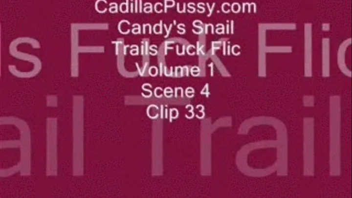 Candy's Snail Trails Fuck Flic Vol. 1 Scene 4 Clip 33