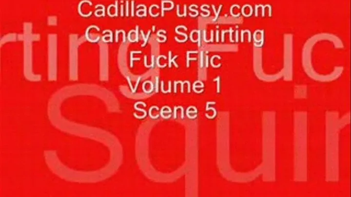 Candy's Squirting Fuck Flic Vol 1 Scene 5