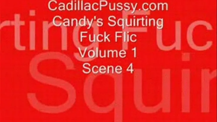 Candy's Squirting Fuck Flic Vol 1 Scene 4