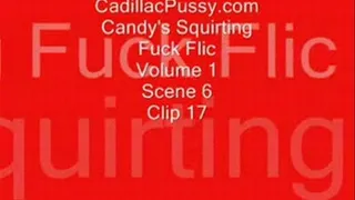 Candy's Squirting Fuck Flic Vol 1 Scene 6 Clip 17