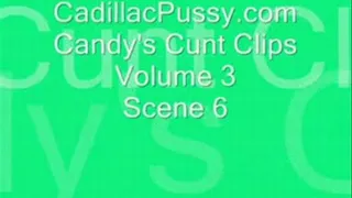 Candy's Cunt Clips Vol 3 Scene 6