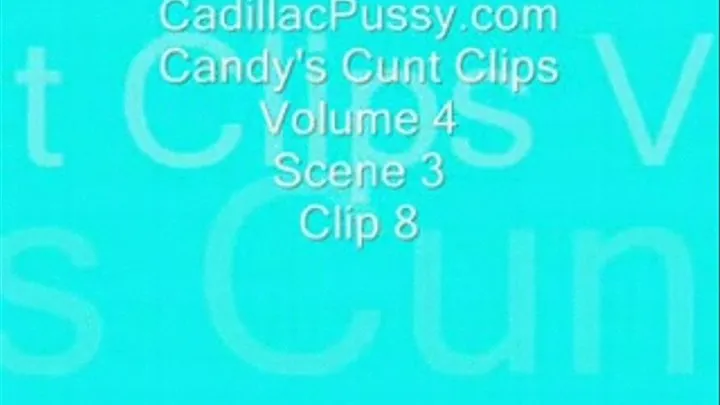 Candy's Cunt Clips Vol 4 Scene 3 Clip 8