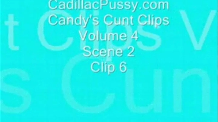 Candy's Cunt Clips Vol 4 Scene 2 Clip 6