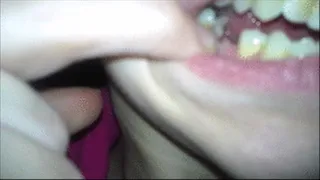 Gum Rubbing & Teeth Picking