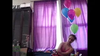 Blowing Up Helium Balloons