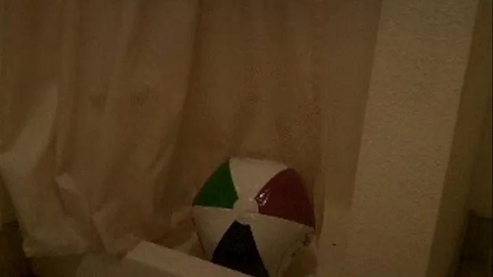 99 cent Beach Ball In The Shower