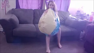 Princess Beach Ball :: Mouth Inflate & Ass Grinding