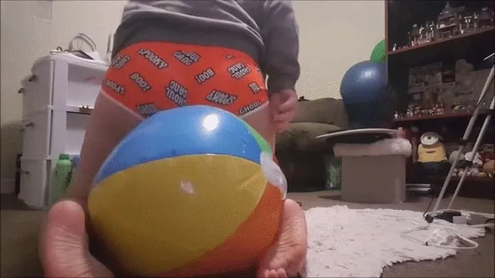 Halloween Panties - Beach Ball Ass Grind