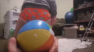 Halloween Panties - Beach Ball Ass Grind