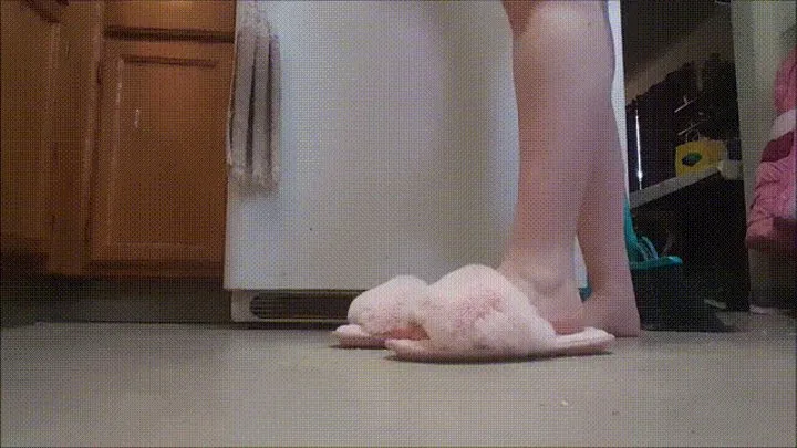 Toe Wiggling into Slippers