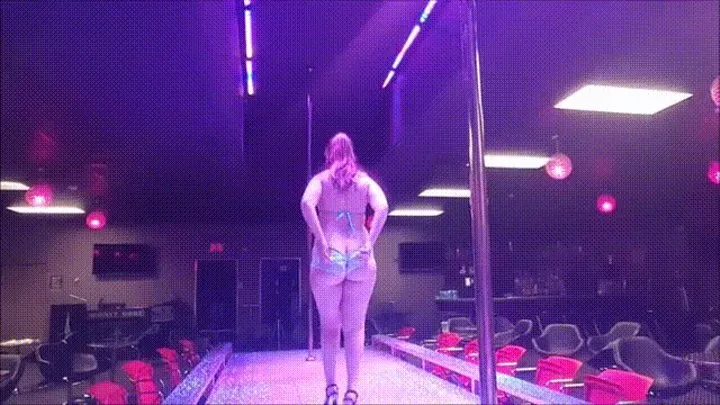 Strip Club Cam Fantasy: Stage Tease & Masturbation in VIP