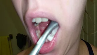 Mouth Show Off During Nightly Routine