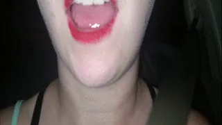 End of the Night Mouth Tease