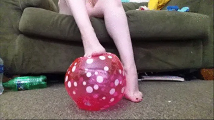 Small Beach Ball : Foot Tease