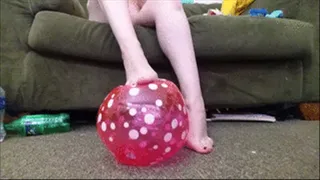 Small Beach Ball : Foot Tease