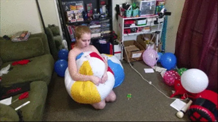 Deflating Two Classic Beach Balls