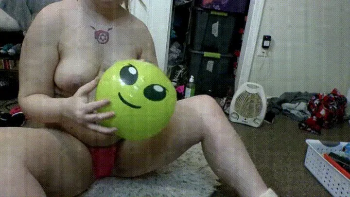 Pink Ass-less Panties & Extraterrestrial Beach Ball