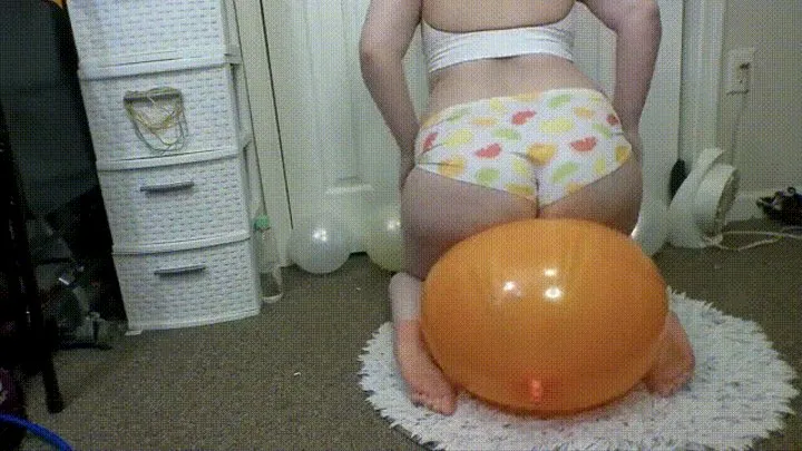 Melon Panties & An Orange Punch Balloon