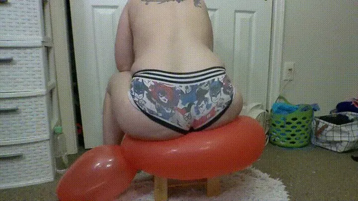 Red Punch Balloon on a Stool : Batman Comic Booty Shorts