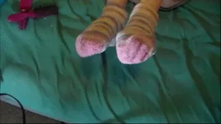 Fuzzy Sock Tease