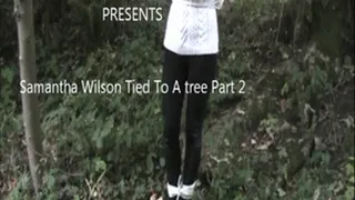 Samantha Wilson Tied To A Tree Part 2