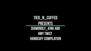 Diamondly Kink and Amy Twist Handcuff Compilation