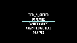 Captured Kerry Wrists Tied Overhead to a Tree