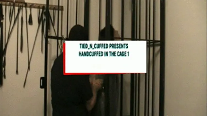 Handcuffed in the cage 1