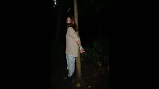 Katy Ryder Tied to a Tree