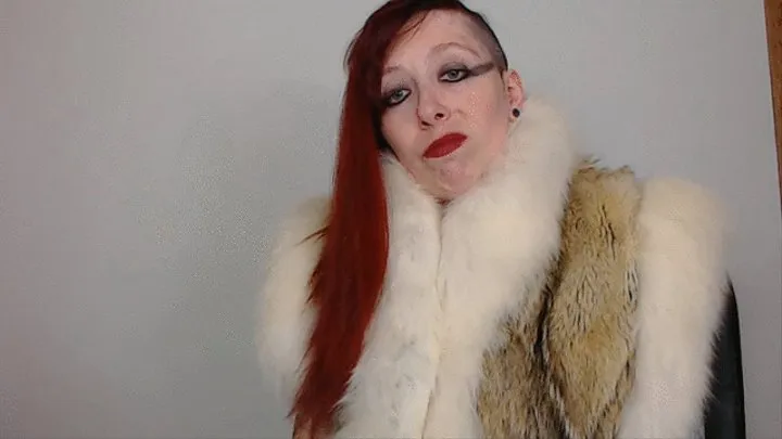 Fur Clad Tit Tease