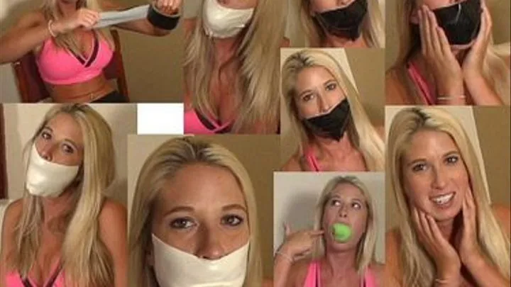 Holly's gorilla tape and microfoam tape gag comparison test