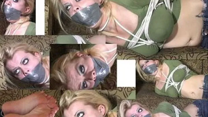 Double DD breasts and double gagged