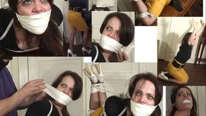 Missy P.I.'s next assignment (Gagged to tight to tell us)