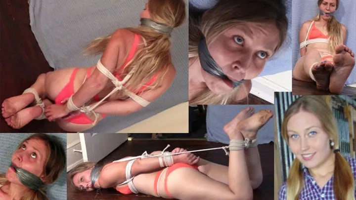 Farmers step-daughter hogtied and gagged for keeps