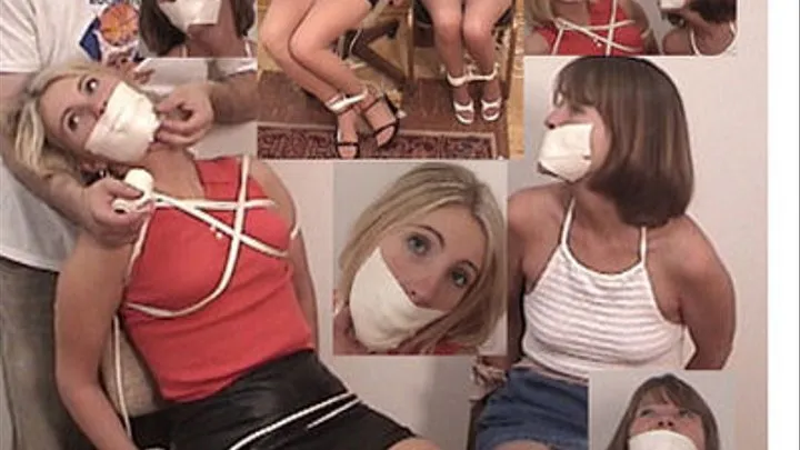 Becca Ashley microfoam tape gag play