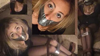 Gagged and pleading