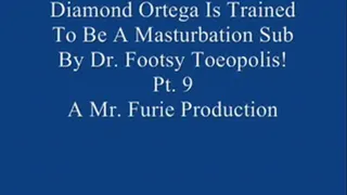 Diamond Ortega Is Trained To Be A Good Masturbation Submissive By Dr. Footsy Toeopolis! Pt. 9 Of 10