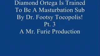 Diamond Ortega Is Trained To Be A Good Masturbation Submissive By Dr. Footsy Toeopolis! Pt. 3 Of 10